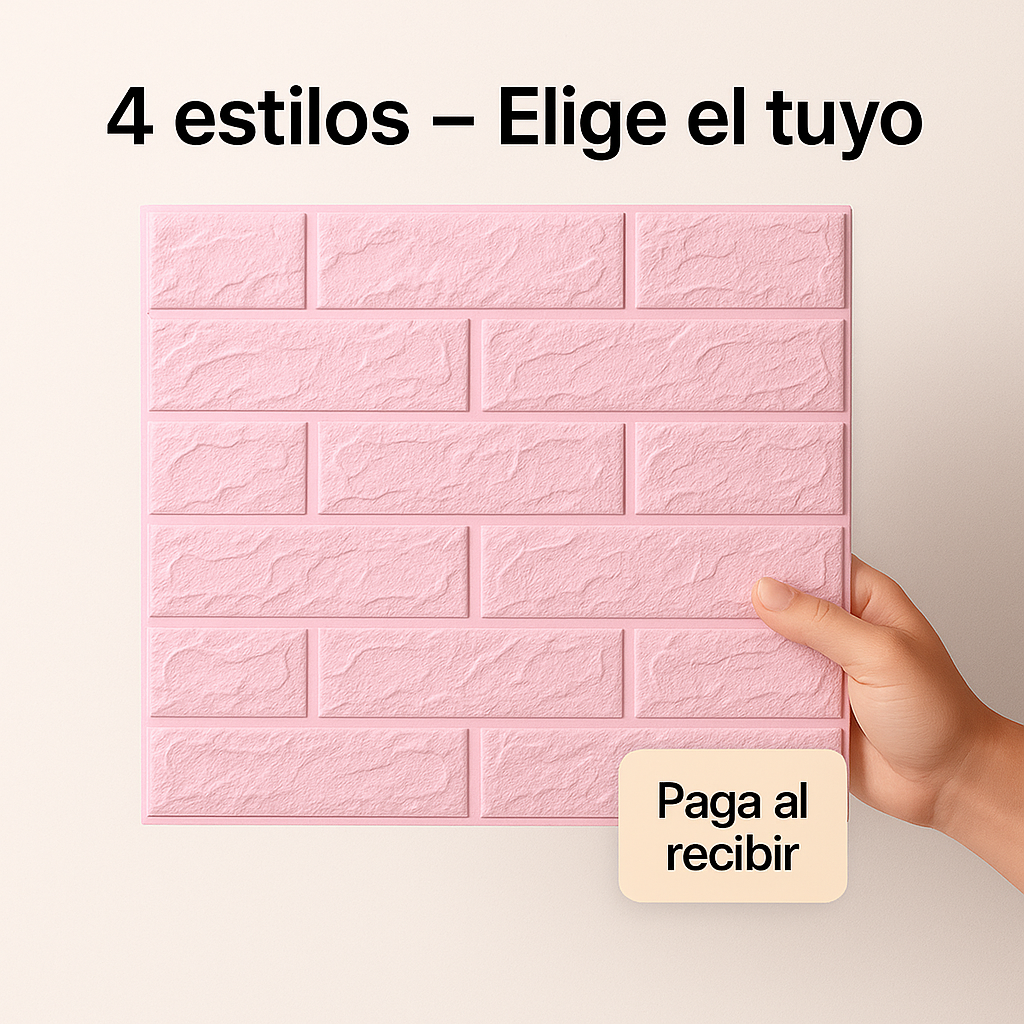 LadriWall Pro ™ - 3D (20 Piezas 38×35 cm c/u) 2025