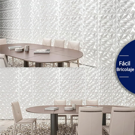 BrickWall Pro Décor 3D (16 Piezas 30×30 cm c/u)