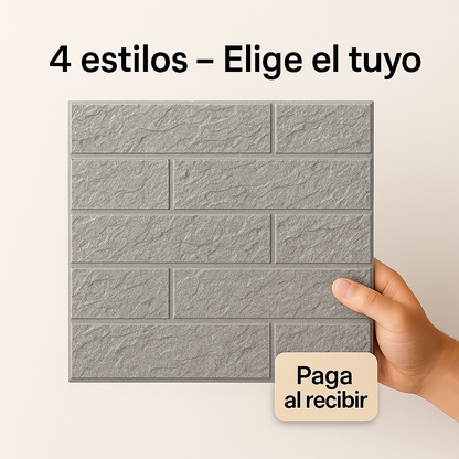 LadriWall Pro ™  - 3D (20 Piezas 38×35 cm c/u) 2025