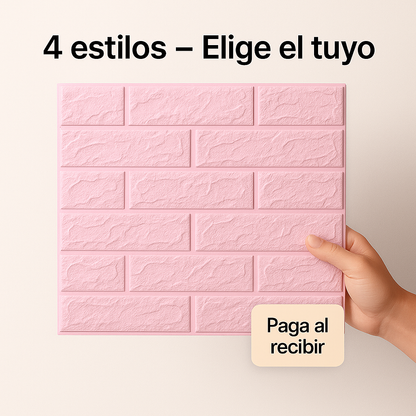 LadriWall Pro ™  - 3D (20 Piezas 38×35 cm c/u) 2025