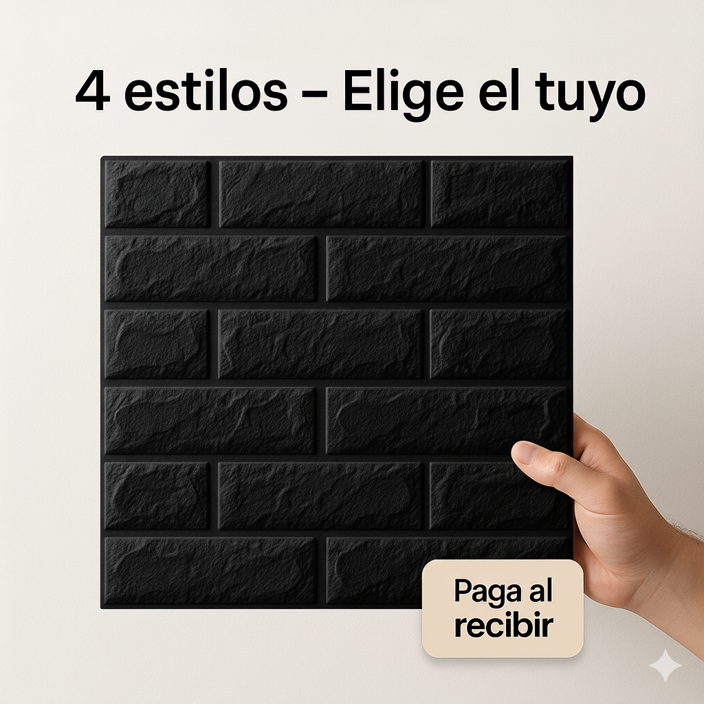 LadriWall Pro ™  - 3D (20 Piezas 38×35 cm c/u) 2025