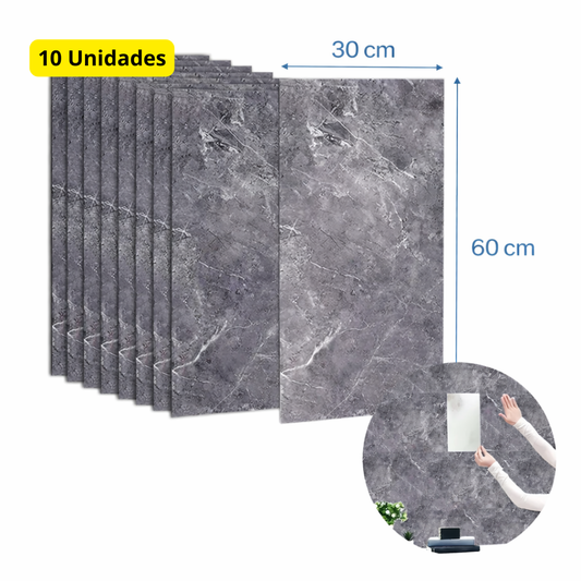 LuxoraWall™ Pro  (10 Piezas - 3d 30x60cm c/u)