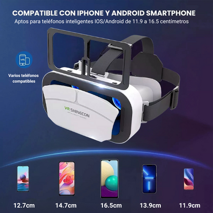 Lentes Vision VR 3D Pro