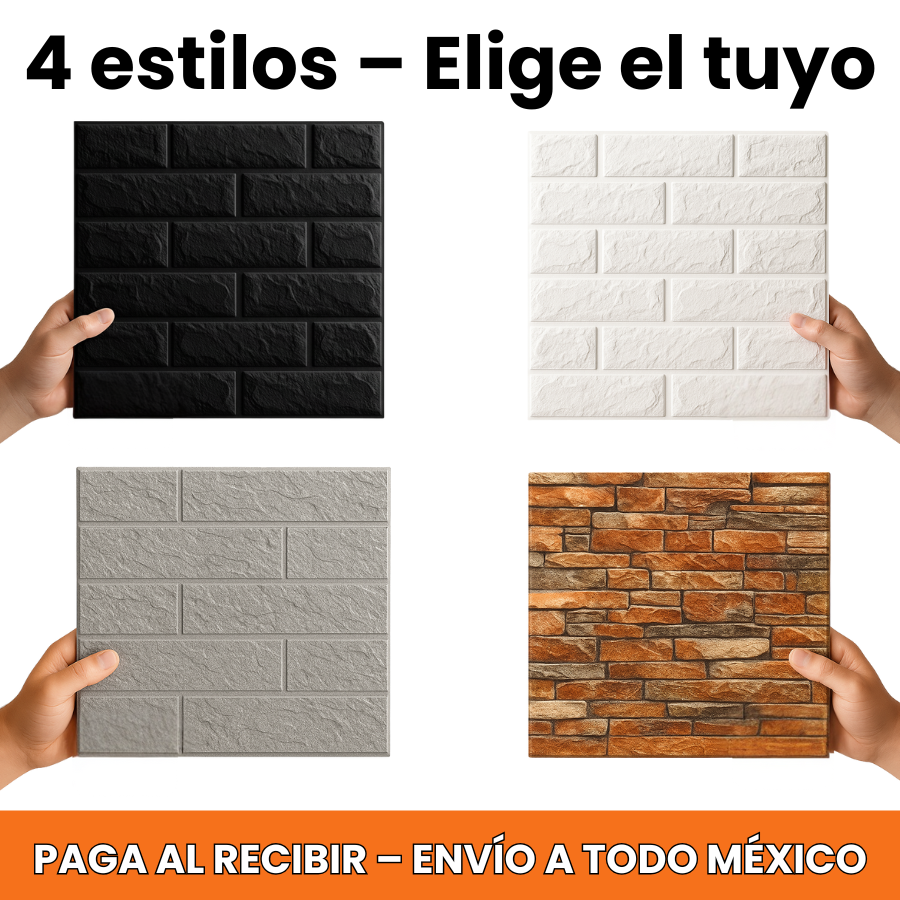 LadriWall Pro ™  - 3D (20 Piezas 38×35 cm c/u) 2025